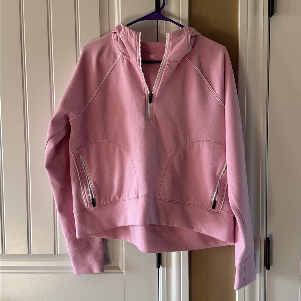 DSG Pink Zip-Up Sweatshirt